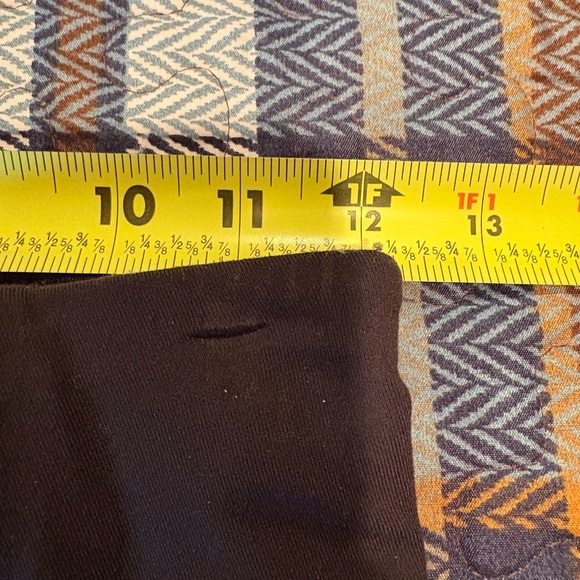 CALIA Leggings Women Size XS High Rise Jacquard Texture Plum Black Active - Picture 5 of 9